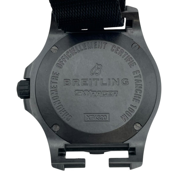ブライトリング BREITLING コルト スカイレーサー X74320E4/BF87 ブラック ブライトライト クオーツ メンズ 腕時計