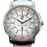 ブルガリ BVLGARI ソロテンポ ST35WSSD(ST35S) ホワイト SS クオーツ メンズ 腕時計