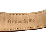 グランドセイコー Grand Seiko エレガンスコレクション GMT SBGM221 アイボリー SS/レザーストラップ 自動巻き メンズ 腕時計