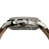グランドセイコー Grand Seiko エレガンスコレクション GMT SBGM221 アイボリー SS/レザーストラップ 自動巻き メンズ 腕時計