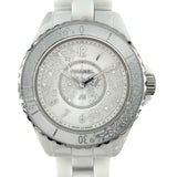 シャネル CHANEL J12・20 33MM 世界2020本限定 H6477 ホワイト セラミック/SS レディース 腕時計