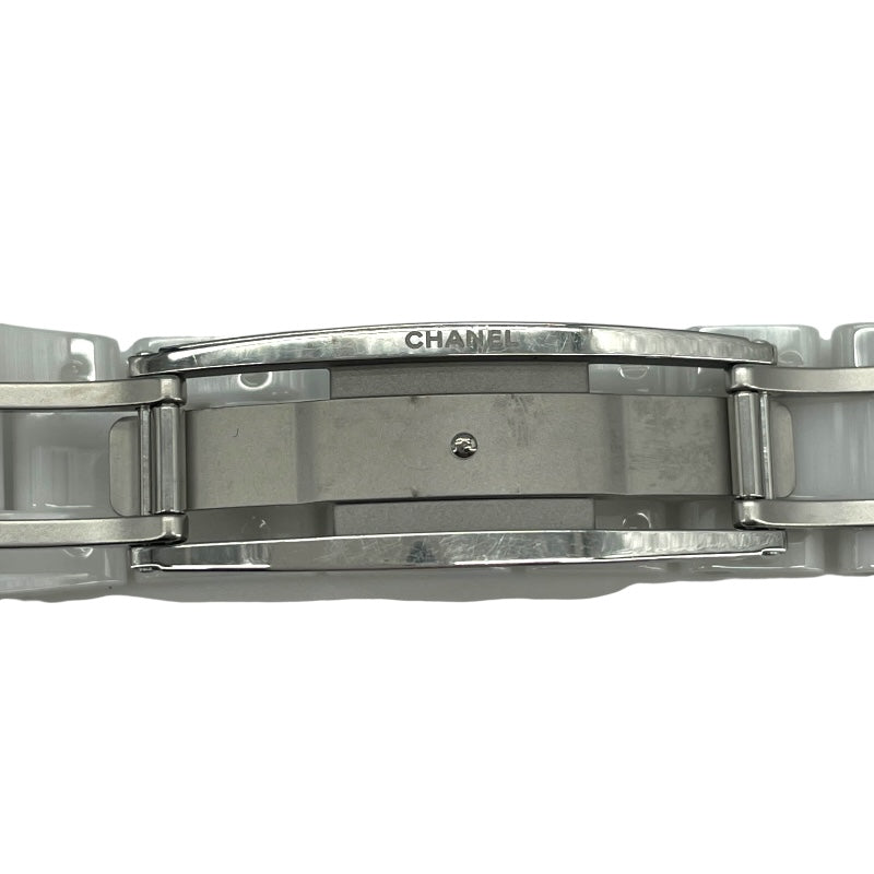 シャネル CHANEL J12・20 33MM 世界2020本限定 H6477 ホワイト セラミック/SS レディース 腕時計