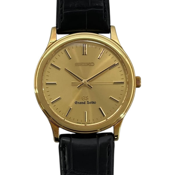 グランドセイコー Grand Seiko メンズウォッチ SBGS008 ゴールド K18YG クオーツ メンズ 腕時計