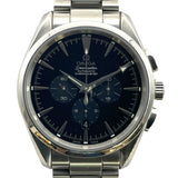 オメガ OMEGA シーマスター アクアテラ クロノグラフ 2512.50 ブラック SS 自動巻き メンズ 腕時計