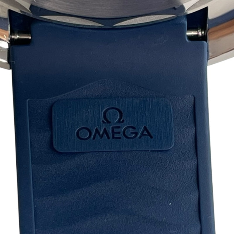 オメガ OMEGA シーマスターダイバー300M コーアクシャル マスタークロノメーター 210.22.42.20.03.002 ブルー PG/SS 自動巻き メンズ 腕時計