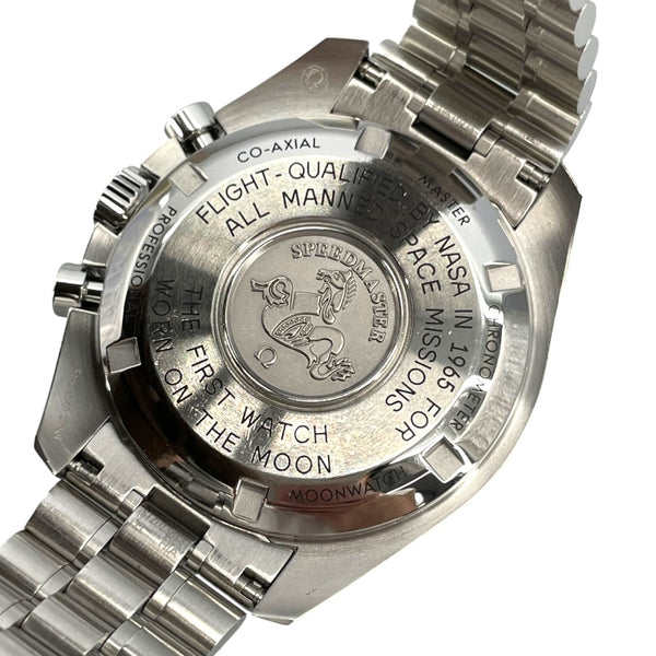 オメガ OMEGA スピードマスター ムーンウォッチ プロフェッショナル コーアクシャル 310.30.42.50.01.001 ブラック SS メンズ 腕時計