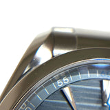 オメガ OMEGA シーマスターアクアテラ150mコーアクシャルマスタークロノメーター 220.10.41.21.03.002 ブルー SS メンズ 腕時計