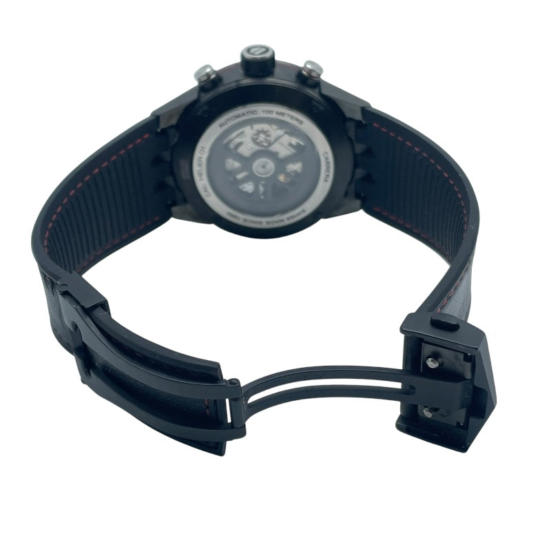 タグ・ホイヤー TAG HEUER カレラキャリバーホイヤー01クロノグラフ CAR2A1H.FT6101 ブラック SS メンズ 腕時計