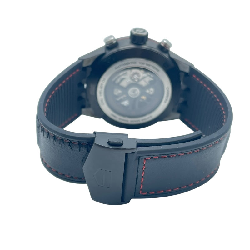タグ・ホイヤー TAG HEUER カレラキャリバーホイヤー01クロノグラフ CAR2A1H.FT6101 ブラック SS メンズ 腕時計