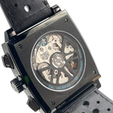 タグ・ホイヤー TAG HEUER モナコ キャリバーホイヤー02 クロノグラフ ナイトドライバー CBL2181.FC6515 グレー チタン 自動巻き メンズ 腕時計