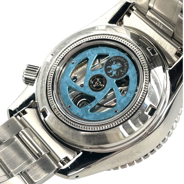 グランドセイコー Grand Seiko スポーツコレクション メカニカル ハイビート36000 GMT SBGJ275 スカイブルー SS メンズ 腕時計