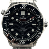 オメガ OMEGA シーマスターダイバー300Mコーアクシャル マスター クロノメーター 210.30.42.20.01.001 ブラック SS メンズ 腕時計