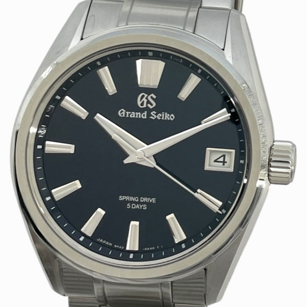 グランドセイコー Grand Seiko エボリューション9 コレクション スプリングドライブ SLGA021 ネイビー SS 自動巻き メンズ 腕時計
