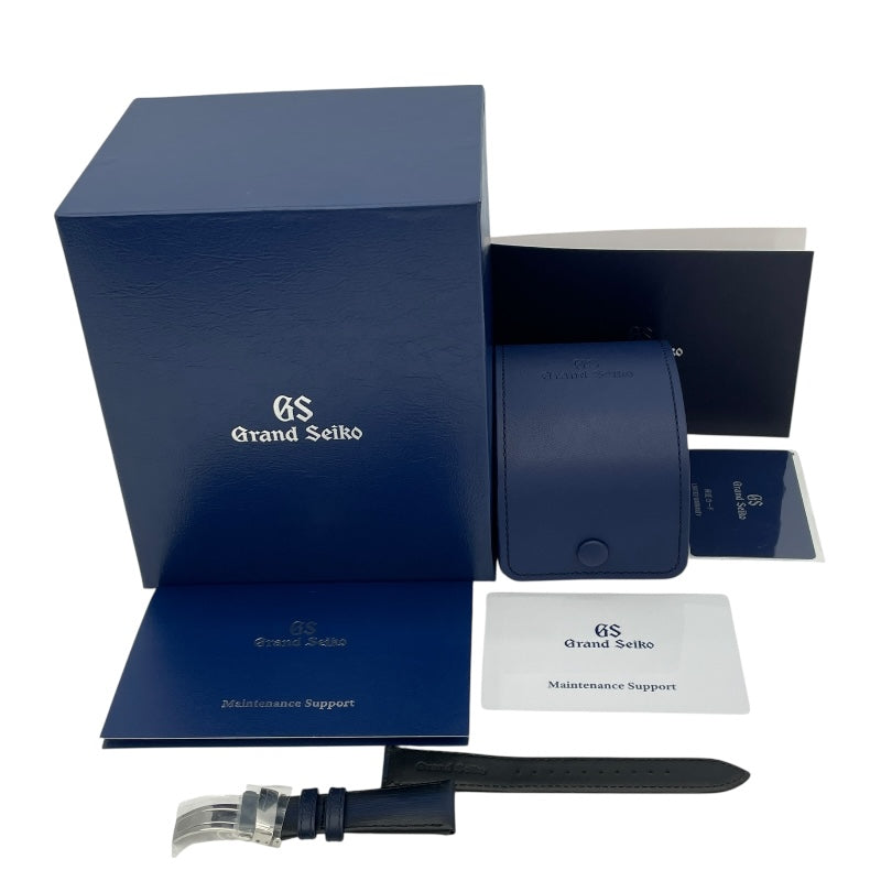 グランドセイコー Grand Seiko エボリューション9 コレクション スプリングドライブ SLGA021 ネイビー SS 自動巻き メンズ 腕時計