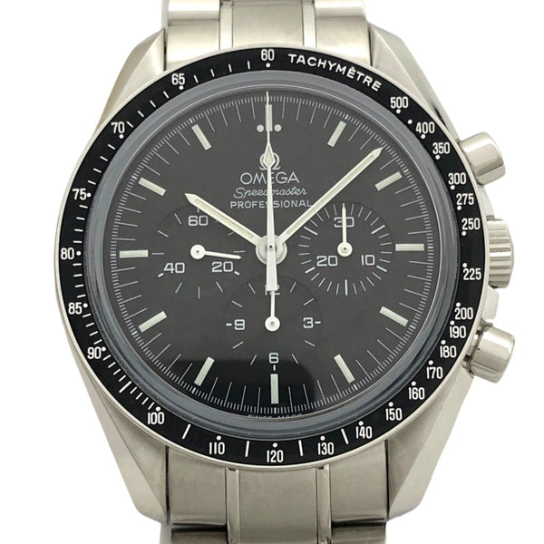 オメガ OMEGA スピードマスター プロフェッショナル 3572.50 ブラック SS メンズ 腕時計