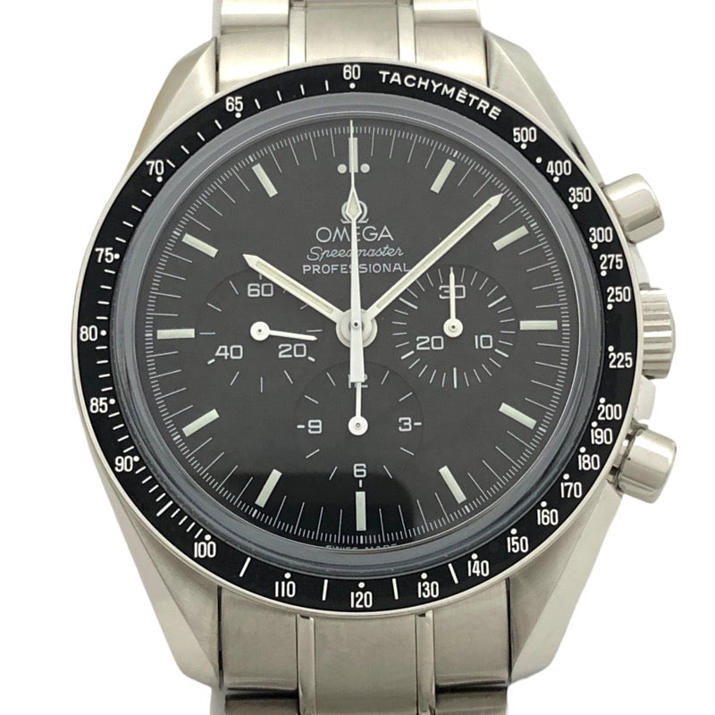 オメガ OMEGA スピードマスター プロフェッショナル 3572.50 ブラック SS メンズ 腕時計