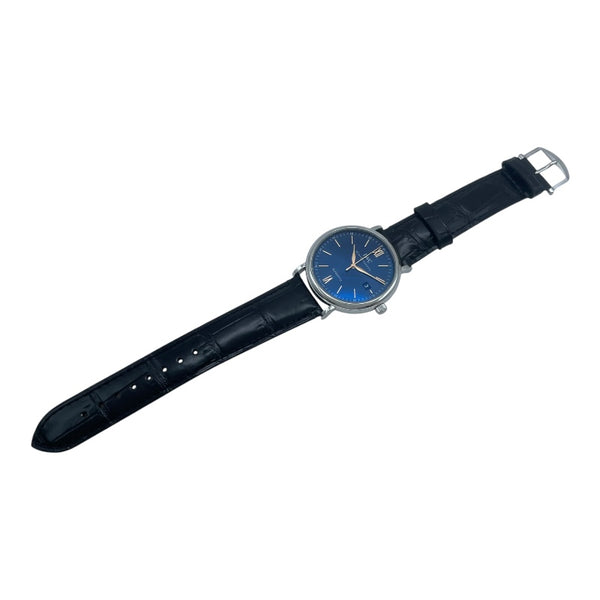 インターナショナルウォッチカンパニー IWC ポートフィノ オートマティック IW356523 ブルー SS 自動巻き メンズ 腕時計