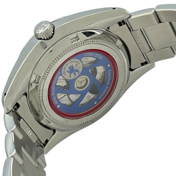 グランドセイコー Grand Seiko ヘリテージコレクション 世界限定2500本 SBGR321 ブルー SS 自動巻き メンズ 腕時計