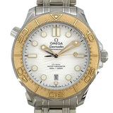 オメガ OMEGA シーマスター ダイバー 300M 2024パリオリンピック限定モデル 522.21.42.20.04.001 ホワイト SS 自動巻き メンズ 腕時計