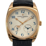 ヴァシュロン・コンスタンタン VACHERON CONSTANTIN ハーモニー デュアルタイム 世界625本限定 7810S ホワイト K18PG 自動巻き メンズ 腕時計