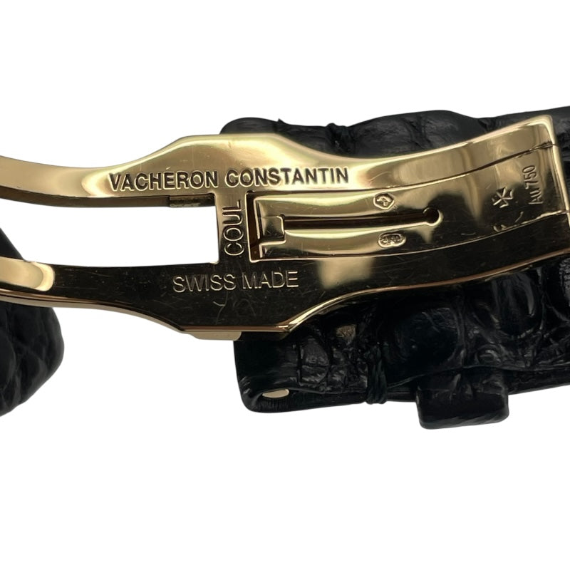 ヴァシュロン・コンスタンタン VACHERON CONSTANTIN ハーモニー デュアルタイム 世界625本限定 7810S ホワイト K18PG 自動巻き メンズ 腕時計