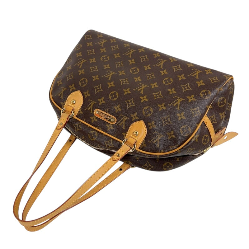 ルイ・ヴィトン LOUIS VUITTON モントルグイユGM M95566 ブラウン　ゴールド金具 モノグラム ユニセックス トートバッグ