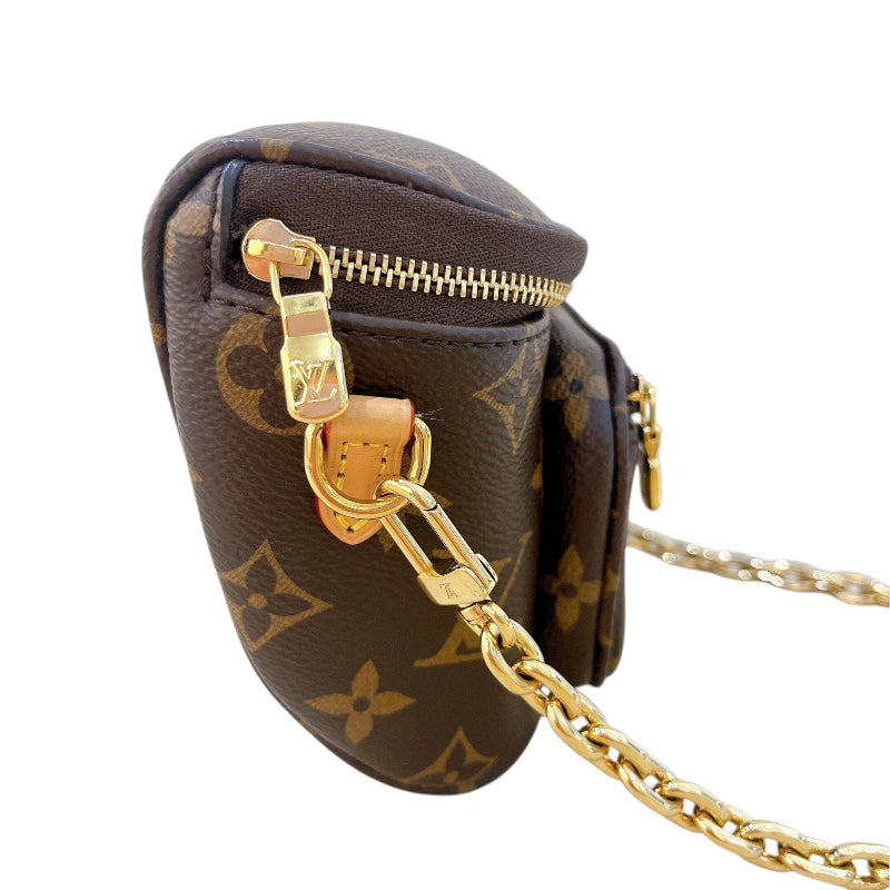 ルイ・ヴィトン LOUIS VUITTON ミニ・バムバッグ M82335 ブラウン モノグラム レディース ショルダーバッグ