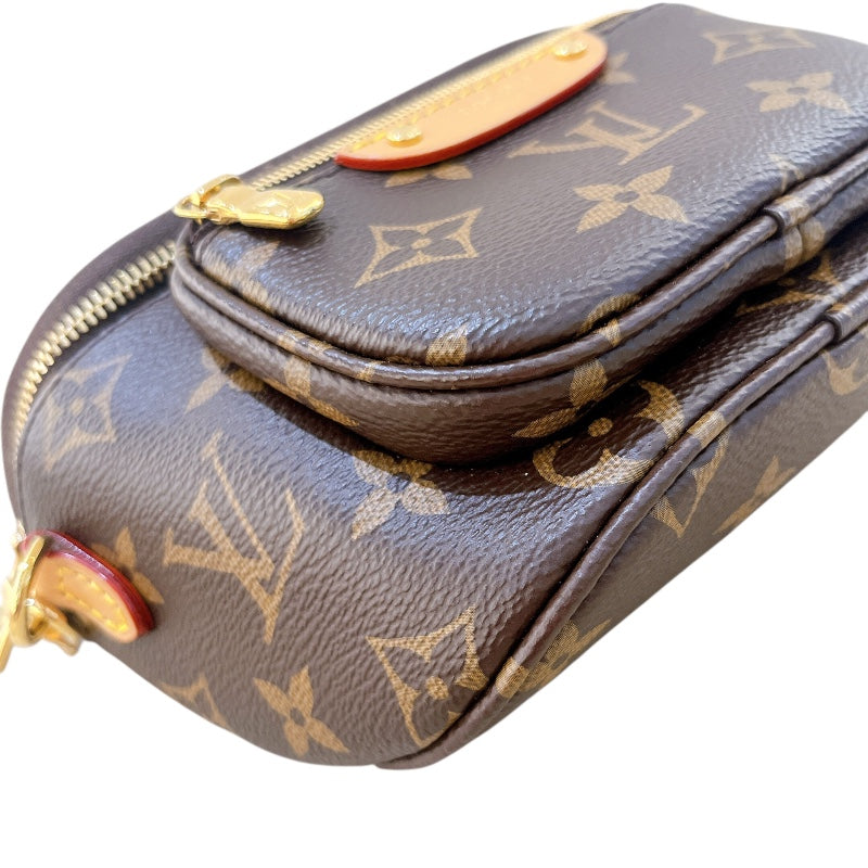 ルイ・ヴィトン LOUIS VUITTON ミニ・バムバッグ M82335 ブラウン モノグラム レディース ショルダーバッグ