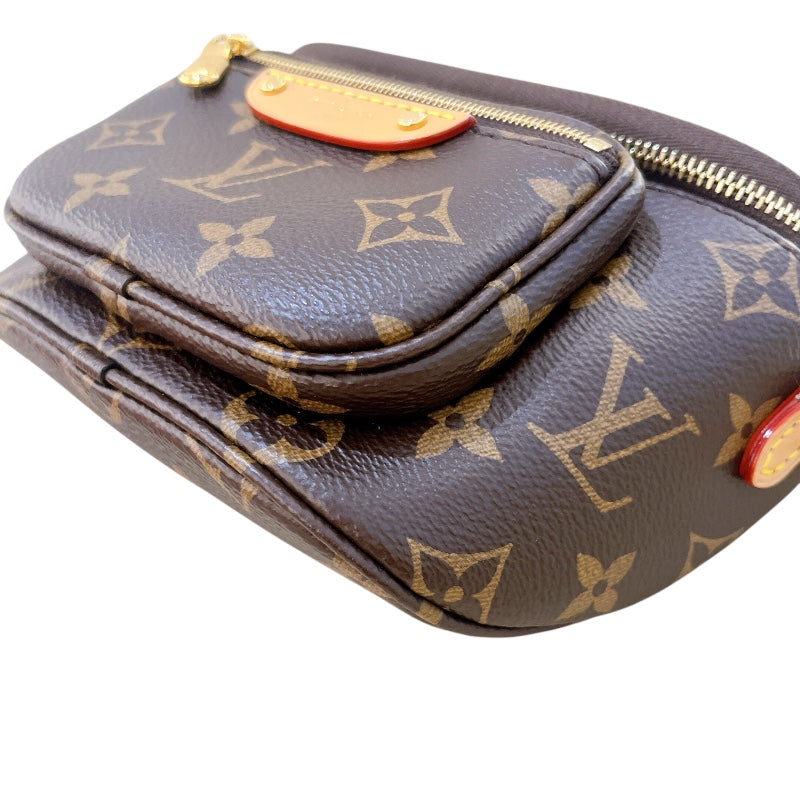 ルイ・ヴィトン LOUIS VUITTON ミニ・バムバッグ M82335 ブラウン