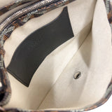 ゴヤール GOYARD プリュメ ポーチウォレット ブラック　シルバー金具 ゴヤールディンキャンバス レディース ショルダーバッグ