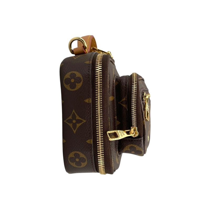 ルイ・ヴィトン LOUIS VUITTON ユーティリティ・クロス M80446 ブラウン モノグラム レディース ショルダーバッグ