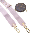 ルイ・ヴィトン LOUIS VUITTON ミュルティ・ポシェット・アクセソワール M44840 ブラウン　ピンク モノグラム レディース ショルダーバッグ