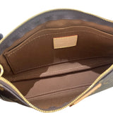 ルイ・ヴィトン LOUIS VUITTON ミュルティ・ポシェット・アクセソワール M44840 ブラウン　ピンク モノグラム レディース ショルダーバッグ