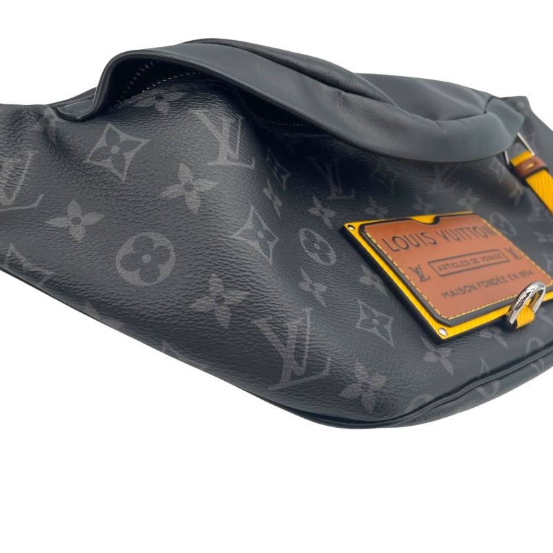 ルイ・ヴィトン LOUIS VUITTON ディスカバリーバムバッグ M45220 ブラック モノグラム・エクリプス メンズ ウエストバッグ