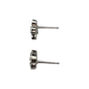 シャネル CHANEL フラワーピアス シルバー メタル アクセサリー