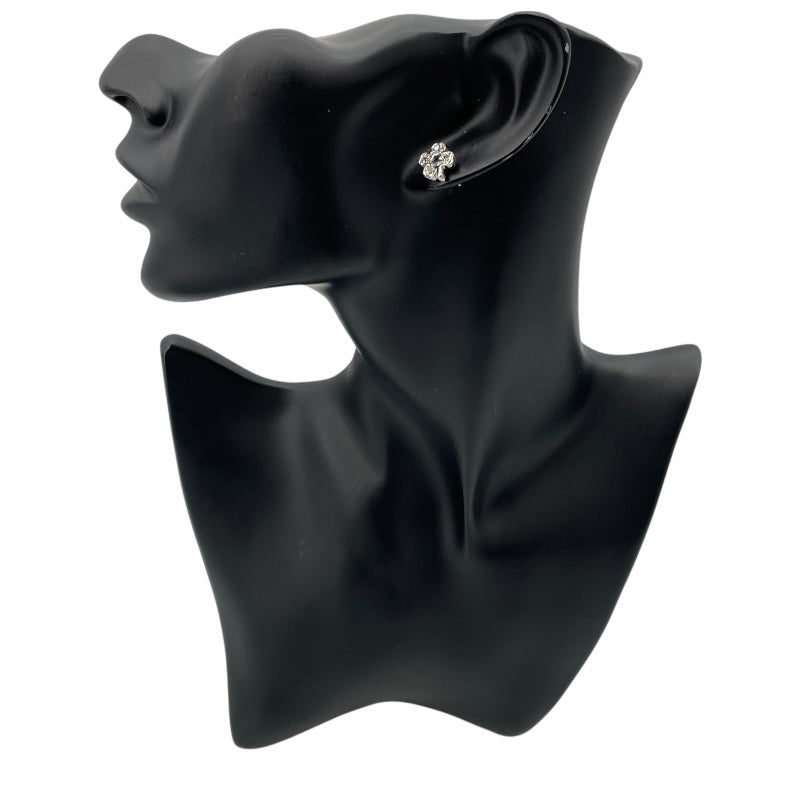 シャネル CHANEL フラワーピアス シルバー メタル アクセサリー