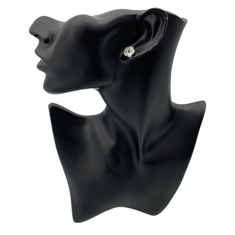 シャネル CHANEL フラワーピアス シルバー メタル アクセサリー