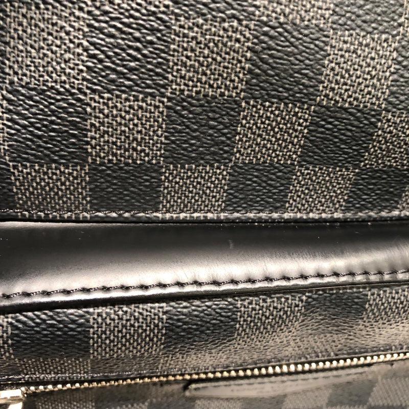 ルイ・ヴィトン LOUIS VUITTON ジョッシュ N41473 ブラックSV金具 PVC メンズ リュック・デイパック