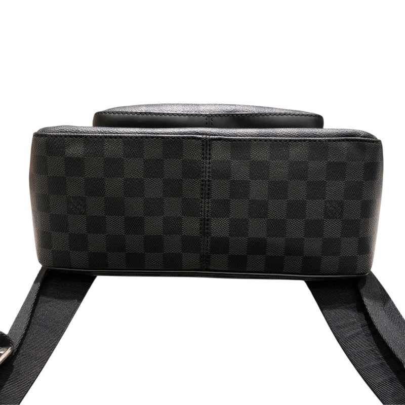 ルイ・ヴィトン LOUIS VUITTON ジョッシュ N41473 ブラックSV金具 PVC メンズ リュック・デイパック