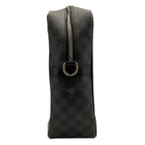 ルイ・ヴィトン LOUIS VUITTON ポルト ドキュマン・ヴォワイヤージュGM N41123 ブラック　シルバー金具 ダミエ・グラフィット メンズ ブリーフケース