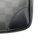 ルイ・ヴィトン LOUIS VUITTON ポルト ドキュマン・ヴォワイヤージュGM N41123 ブラック　シルバー金具 ダミエ・グラフィット メンズ ブリーフケース