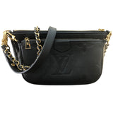 ルイ・ヴィトン LOUIS VUITTON ミュルティ・ポシェット・アクセソワール M80399 アンプラント レザー レディース ショルダーバッグ