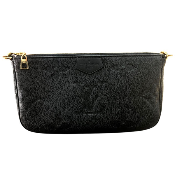 ルイ・ヴィトン LOUIS VUITTON ミュルティ・ポシェット・アクセソワール M80399 アンプラント レザー レディース ショルダーバッグ