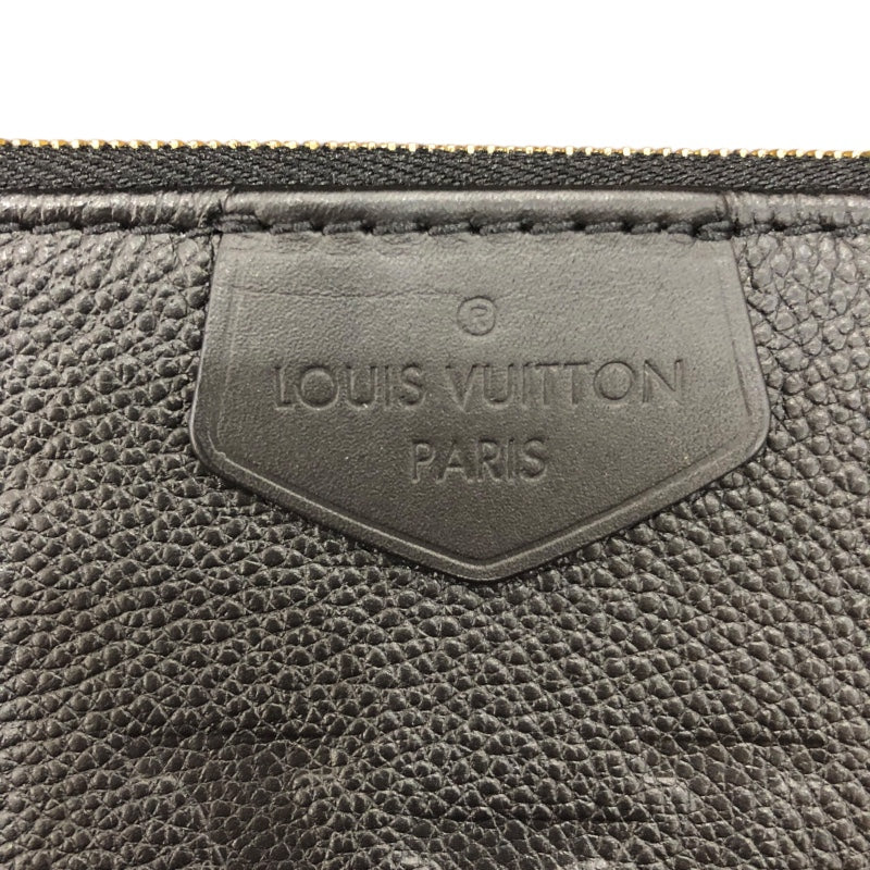 ルイ・ヴィトン LOUIS VUITTON ミュルティ・ポシェット・アクセソワール M80399 アンプラント レザー レディース ショルダーバッグ