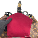 ルイ・ヴィトン LOUIS VUITTON モンスリNM PM M45515 ブラウン モノグラム・キャンバス レディース