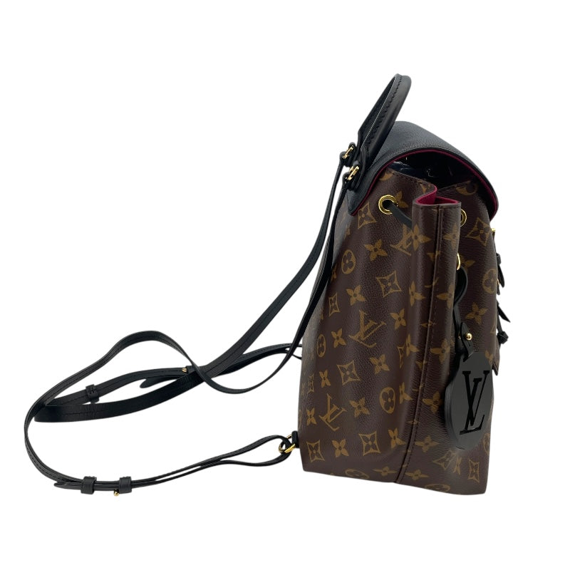 ルイ・ヴィトン LOUIS VUITTON モンスリNM PM M45515 ブラウン モノグラム・キャンバス レディース