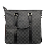 ルイ・ヴィトン LOUIS VUITTON タダオPM N41259 ブラック　シルバー金具 ダミエ・グラフィット メンズ ショルダーバッグ