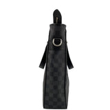 ルイ・ヴィトン LOUIS VUITTON タダオPM N41259 ブラック　シルバー金具 ダミエ・グラフィット メンズ ショルダーバッグ