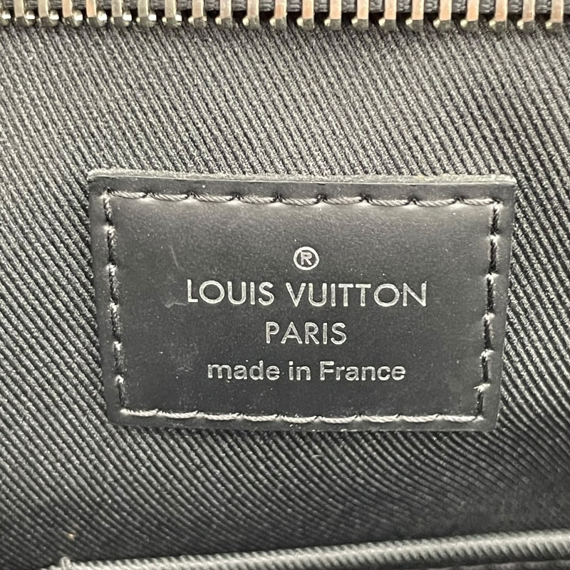 ルイ・ヴィトン LOUIS VUITTON タダオPM N41259 ブラック　シルバー金具 ダミエ・グラフィット メンズ ショルダーバッグ