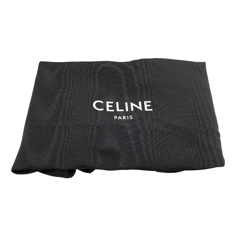 セリーヌ CELINE キュイルトリオンフ BOX ショルダー ブラウン レザー レディース ショルダーバッグ